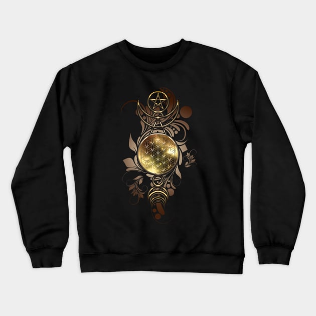 Sacred Space Crewneck Sweatshirt by Arcuedes